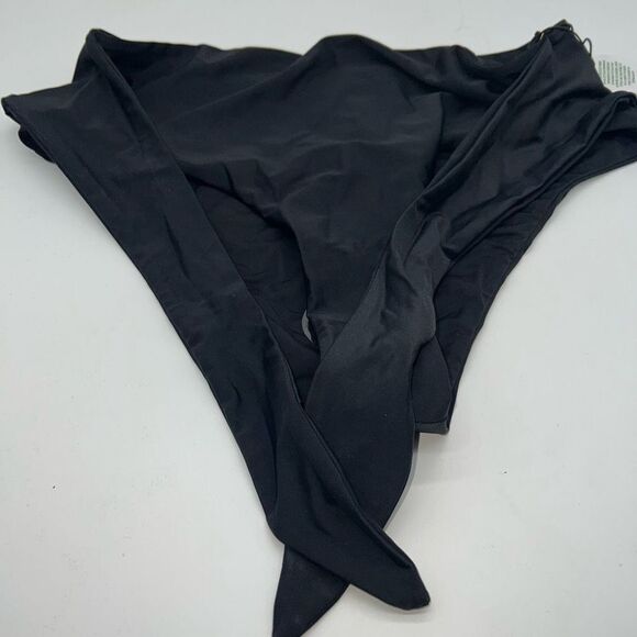 Swiminista Classy Black Tie Front Bikini Bottom - Picture 7 of 10